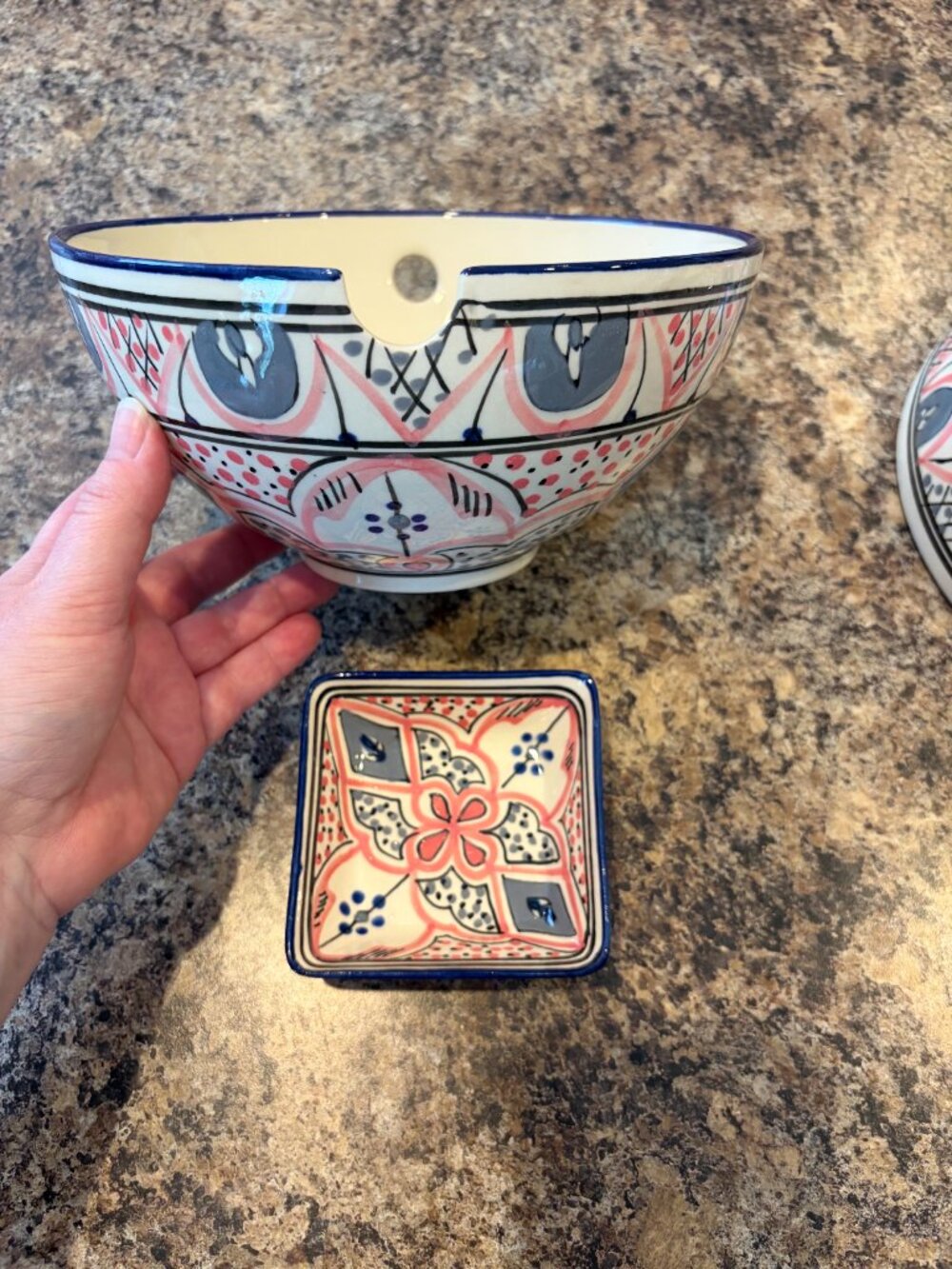 Sana Noodle Bowl and Sauce Dish